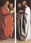 Albrecht Durer The Four Holy Men oil painting